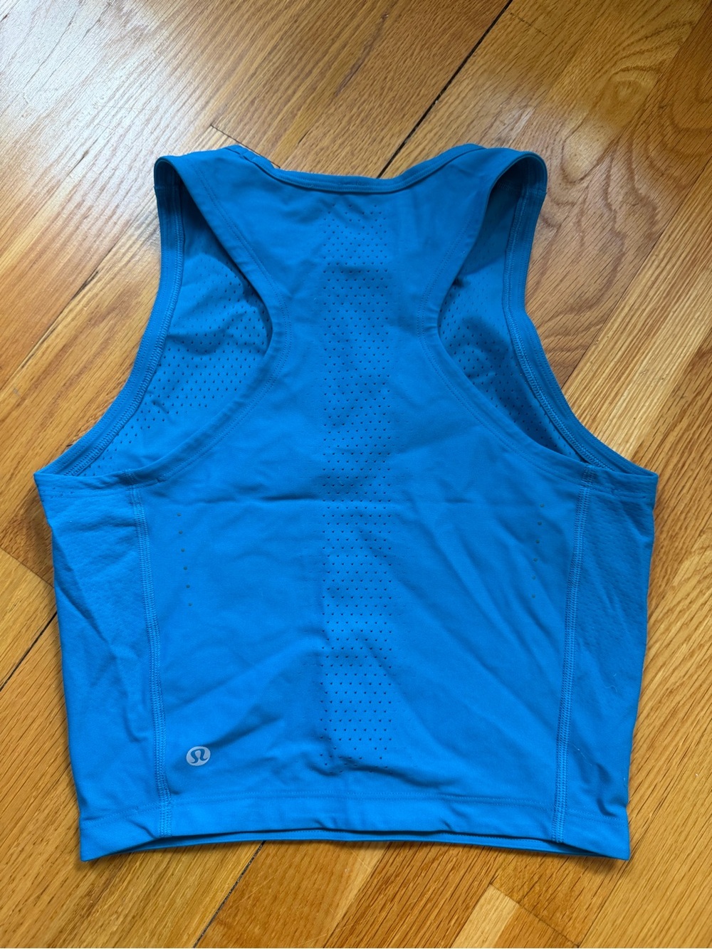 lululemon athletica Blue Racerback Performance Tank